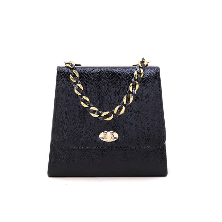 Black Formal Hand Bag P54305