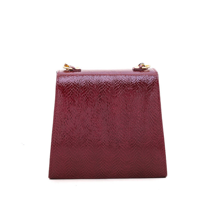 Maroon Formal Shoulder Bag P54305