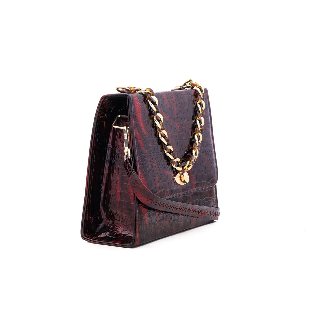 Red Formal Hand Bag P54305