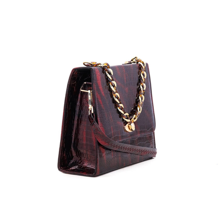 Red Formal Hand Bag P54305