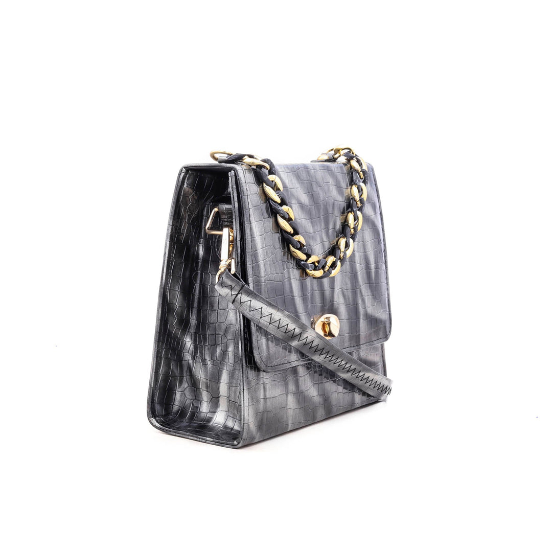 Silver Formal Shoulder Bag P54305