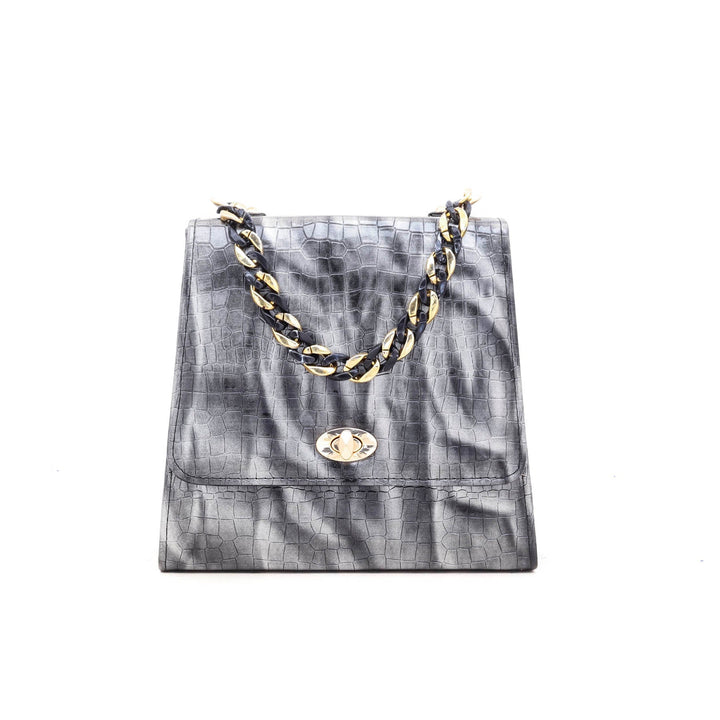 Silver Formal Shoulder Bag P54305