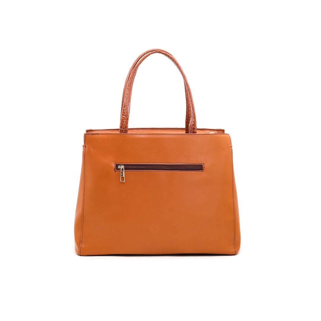 Brown Formal Hand Bag P54363