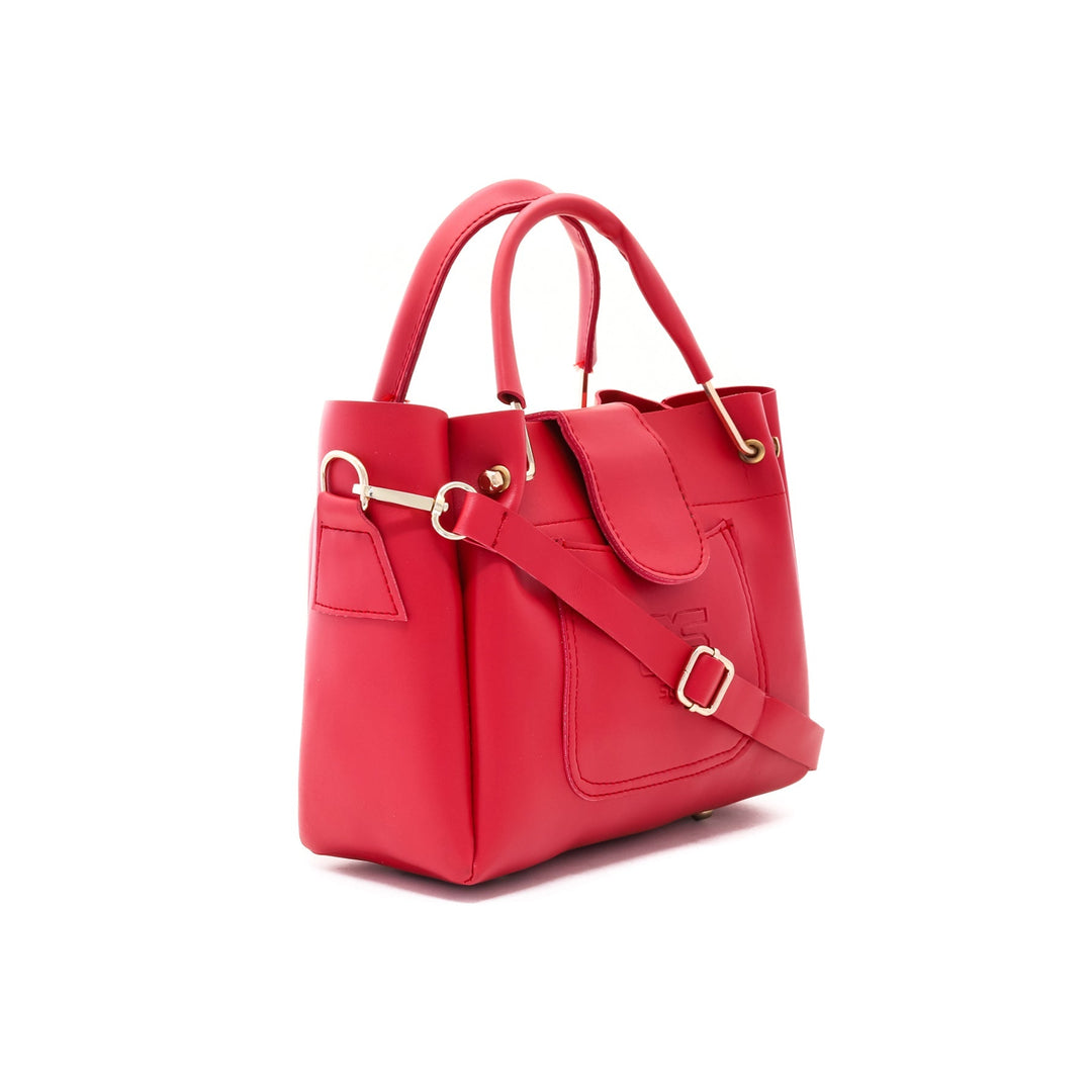 Red Casual Hand Bag P55117