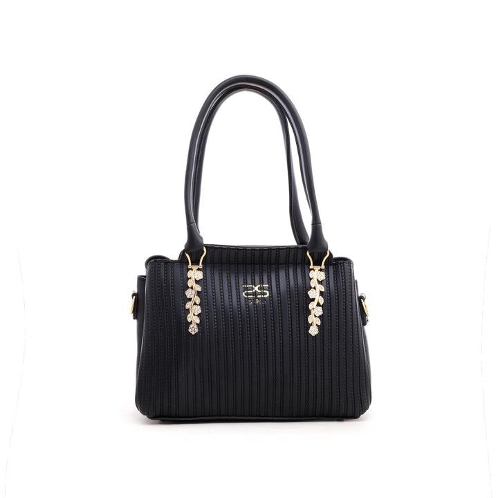 Black Casual Hand Bag P55277