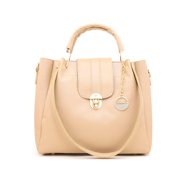 Cream Formal Hand Bag P55296