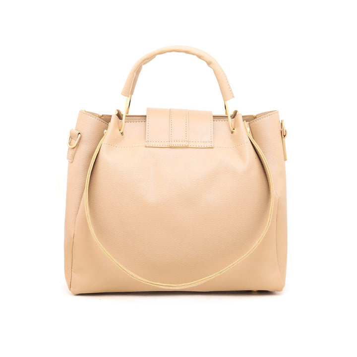 Cream Formal Hand Bag P55296