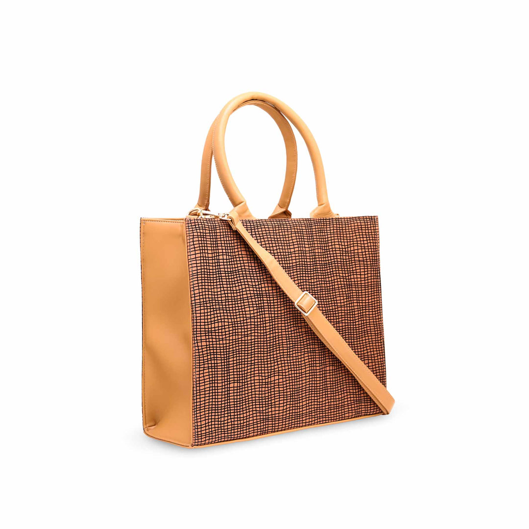 Mustard Formal Hand Bag P55574