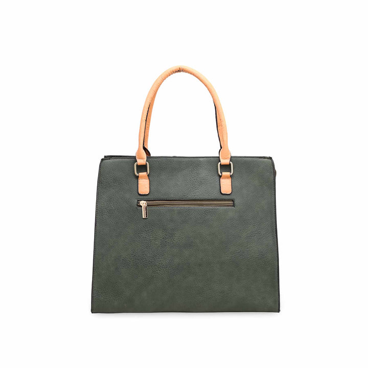 Green Formal Hand Bag P55575