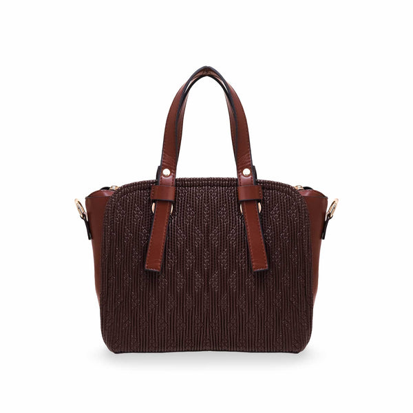 Brown Formal Hand Bag P55587