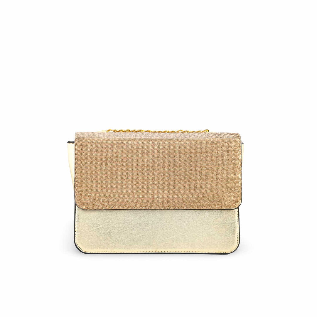 Golden Fancy Shoulder Bag P55614