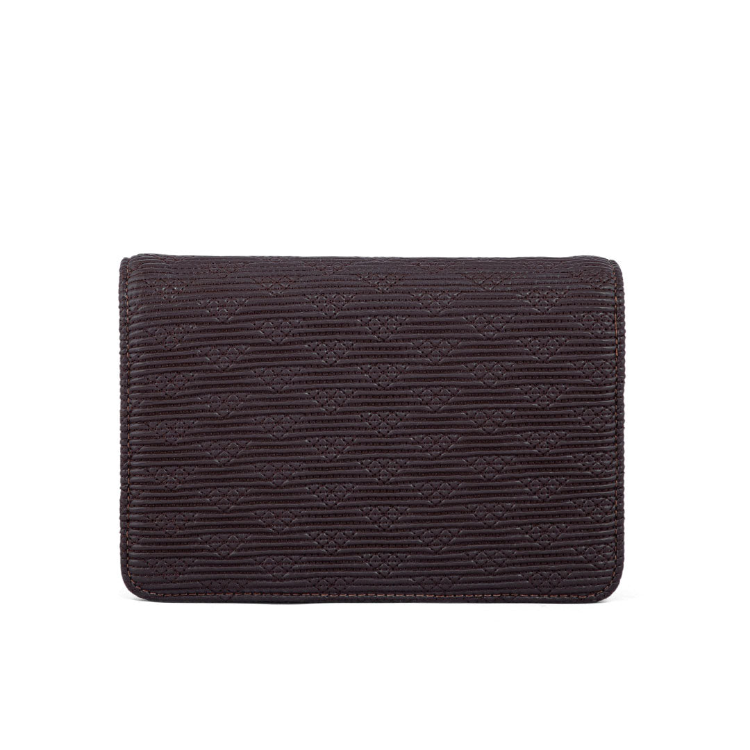 Brown Fancy Shoulder Bag For Ladies P55617