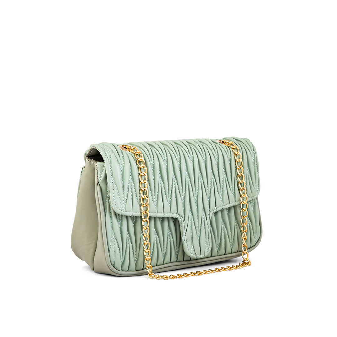 Green Formal Shoulder Bag P55620