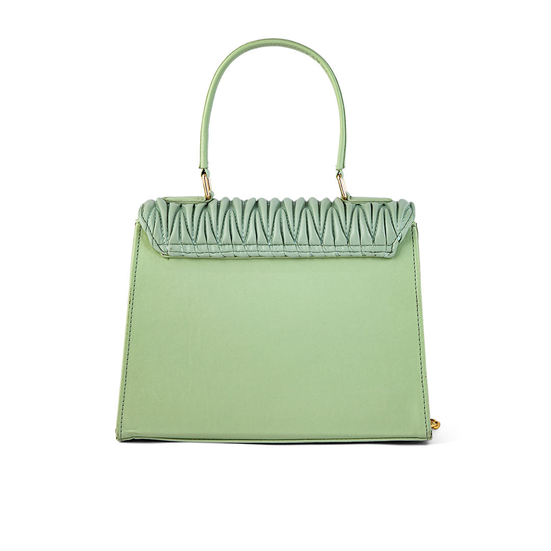 Green Formal Hand Bag P55629