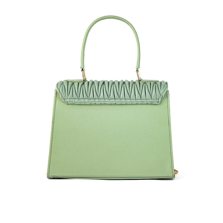 Green Formal Hand Bag P55629