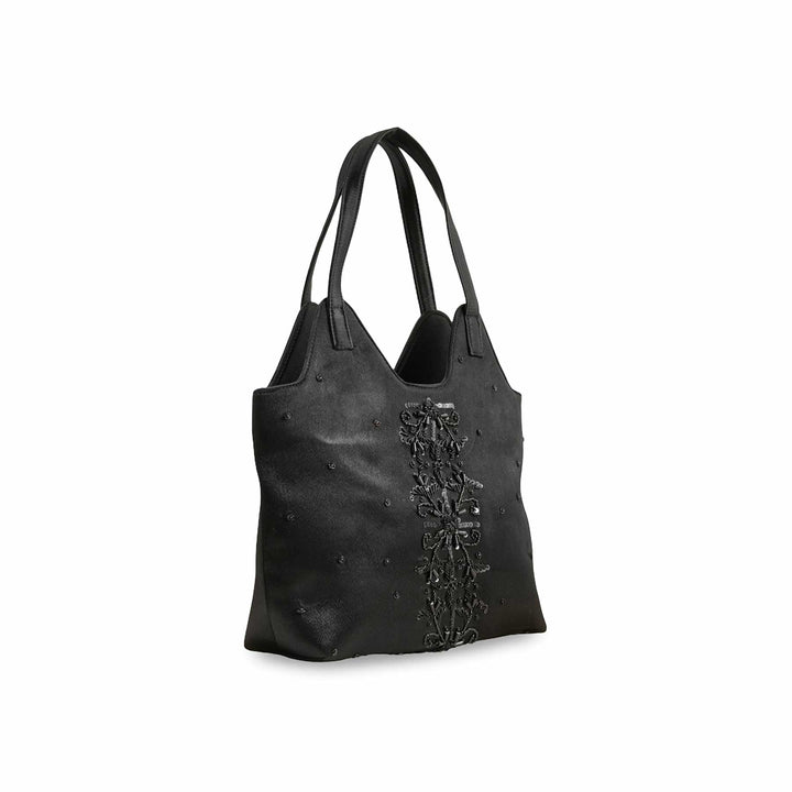Black Formal Shoulder Bag P55638