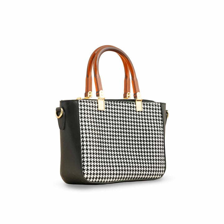 Black Formal Hand Bag P55647