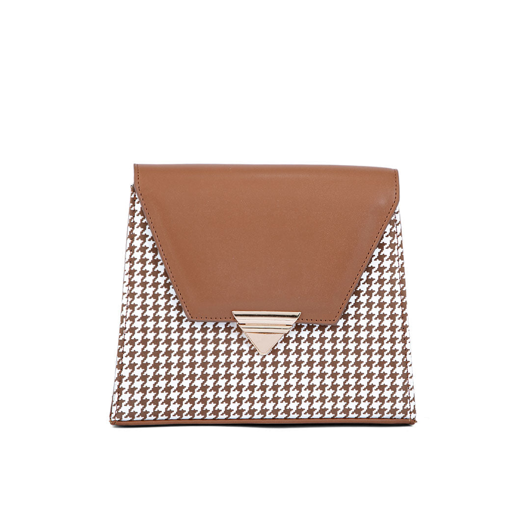 Brown Formal Shoulder Bag P55648