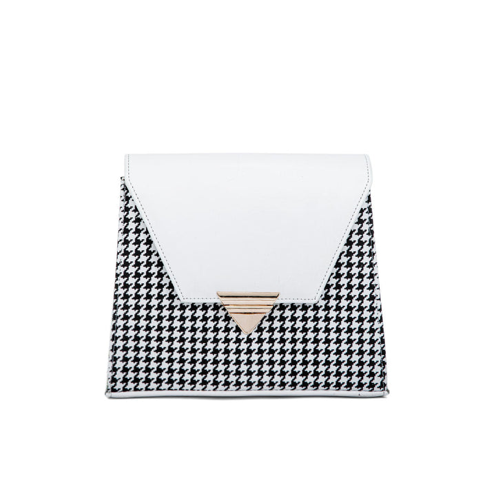 White Formal Shoulder Bag P55648