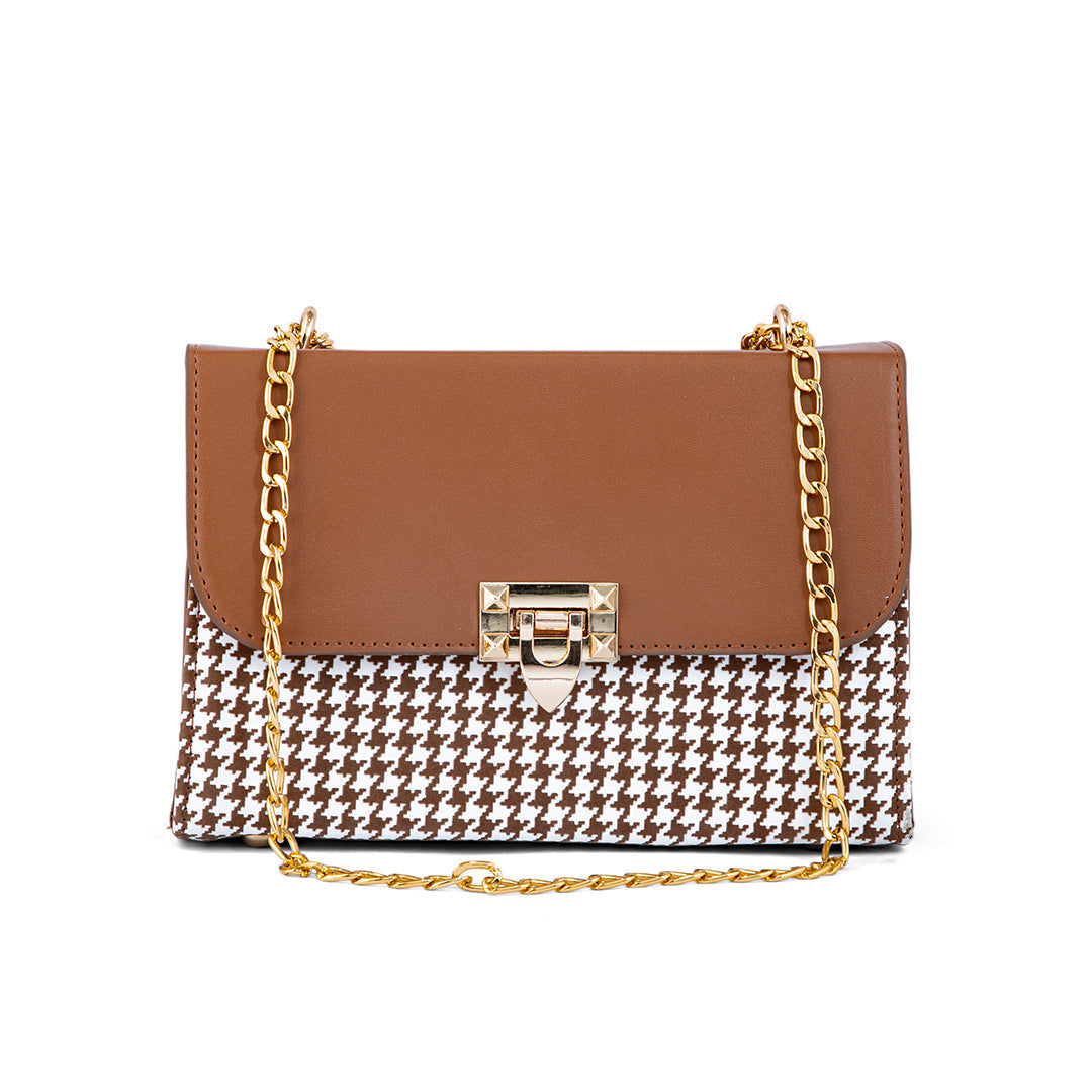Brown Shoulder Bag P55655