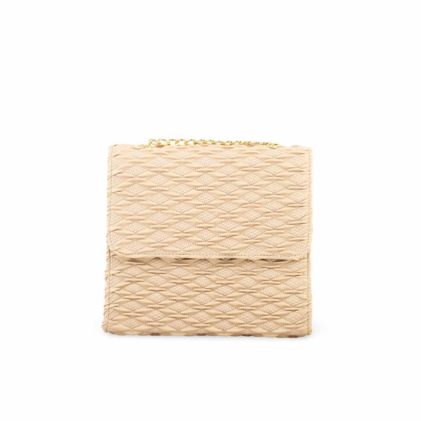 Beige Casual Shoulder Bag For Women P55658