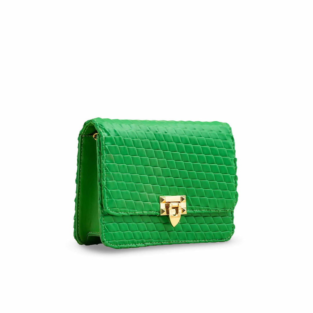 Green Casual Shoulder Bag P55660