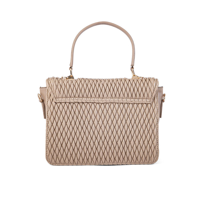 Beige Casual Shoulder Bag For Women P55661