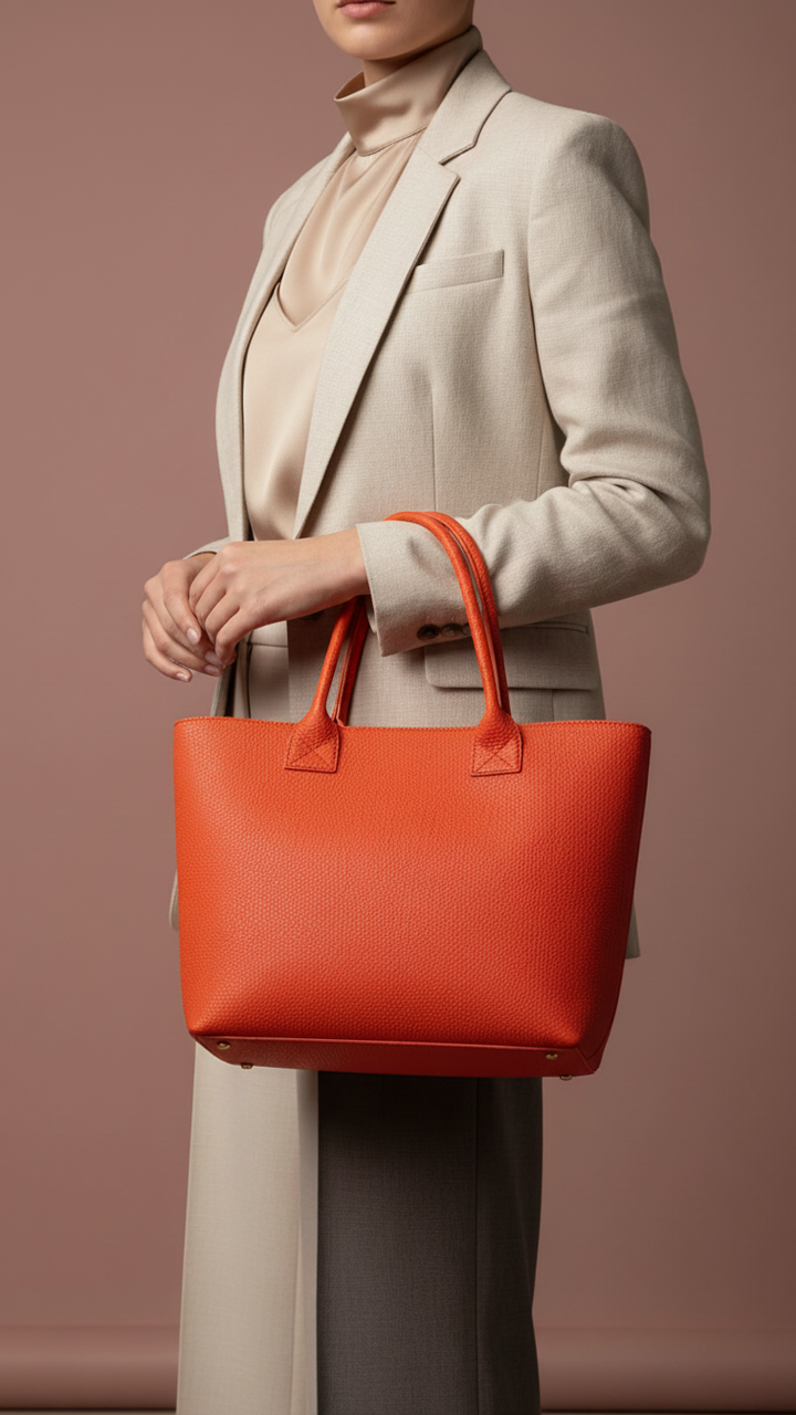 Red Formal Hand Bag P55665