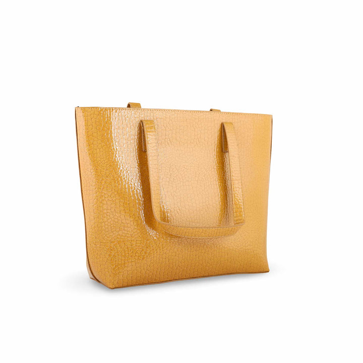 Mustard Formal Shoulder Bag P55672