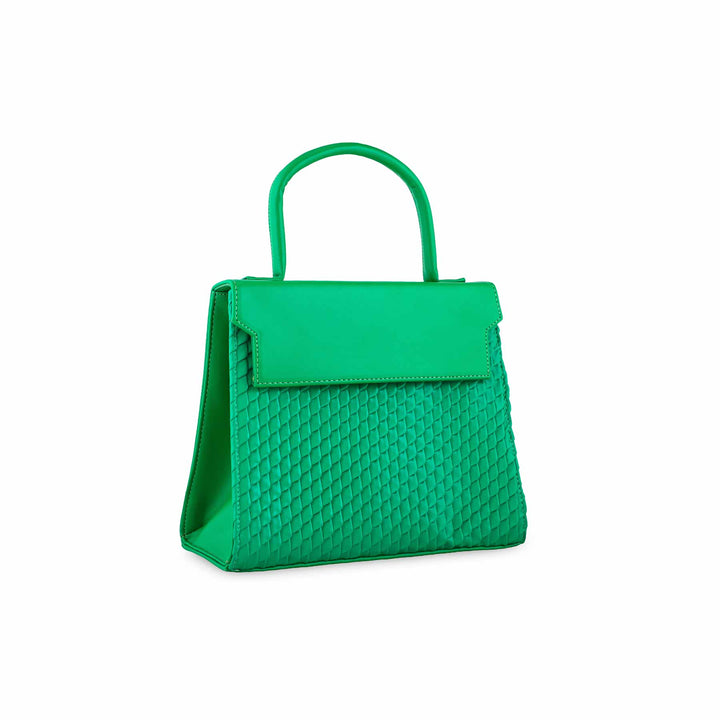 Green Casual Shoulder Bag For Women P55690