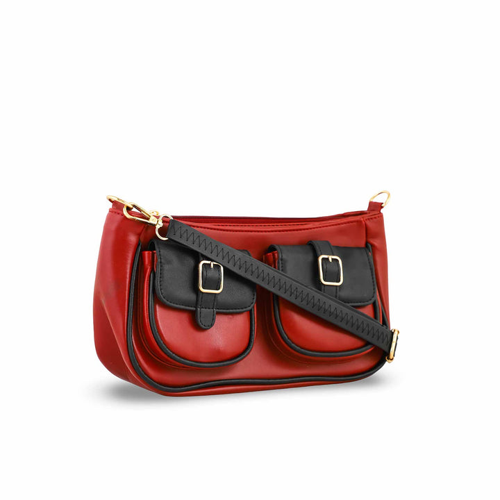 Maroon Casual Shoulder Bag P55693