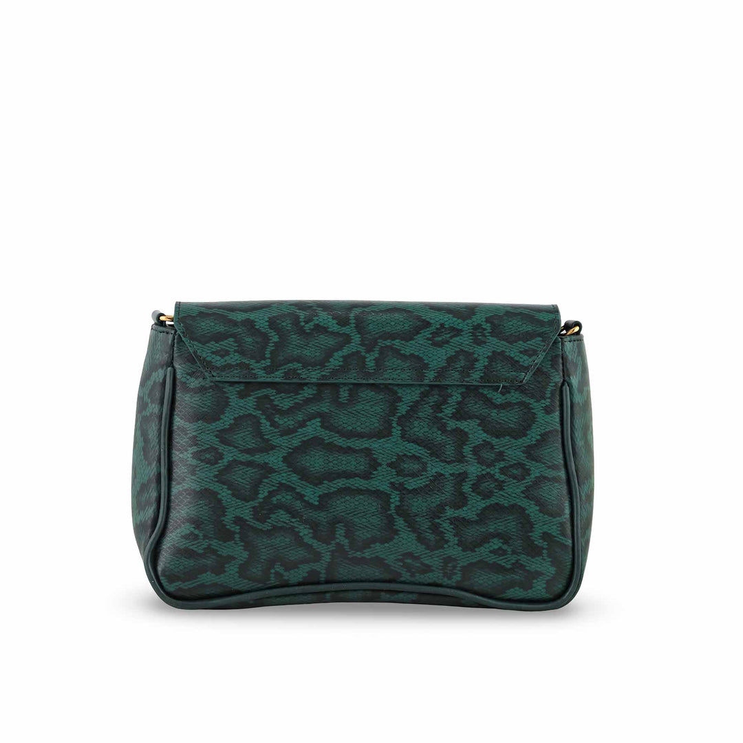 Green Casual Shoulder Bag P55701