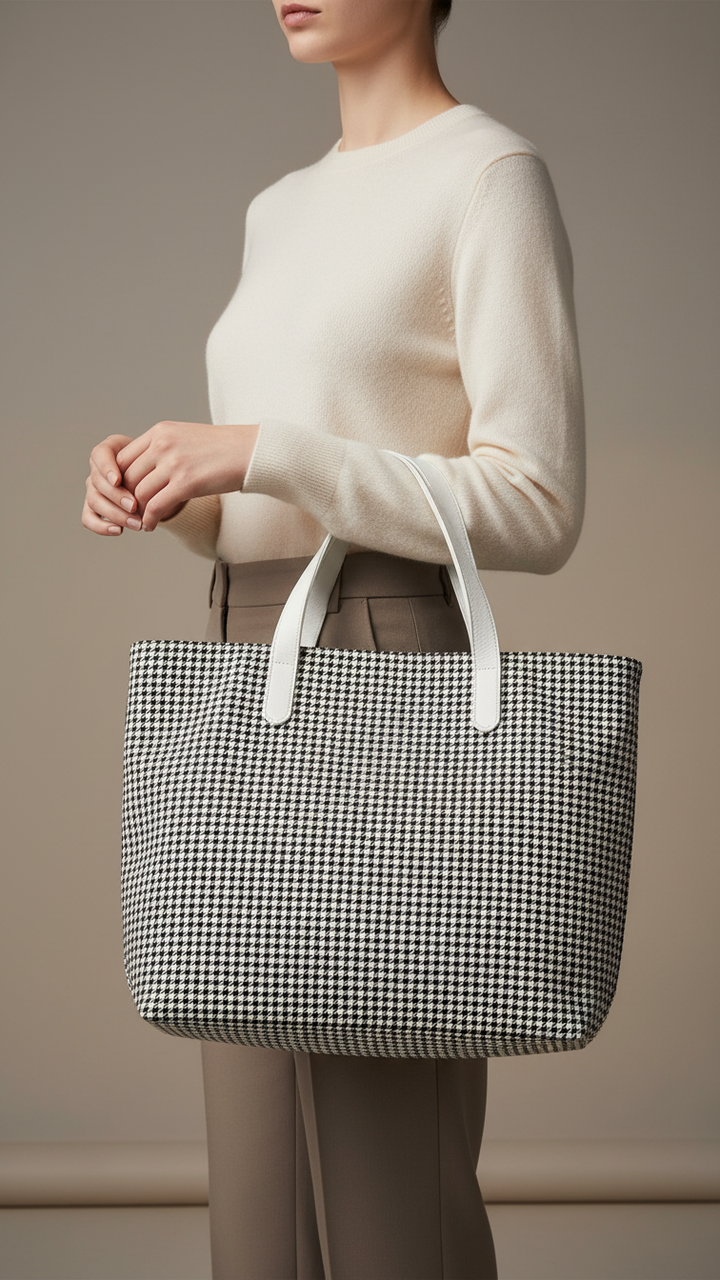 White Formal Shoulder Bag P55711