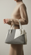 White Formal Hand Bag P55715