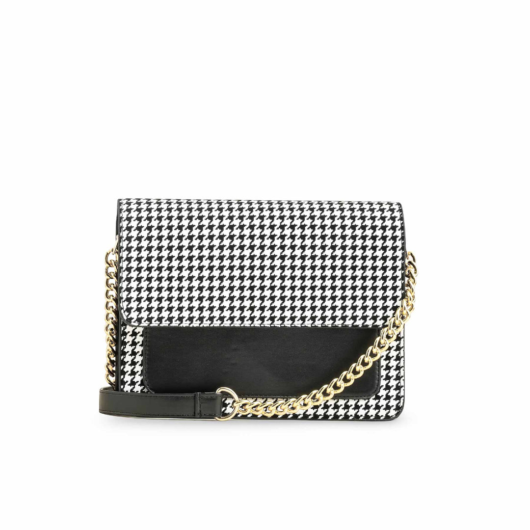 Black Formal Shoulder Bag P55721