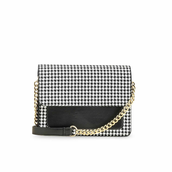 Black Formal Shoulder Bag P55721