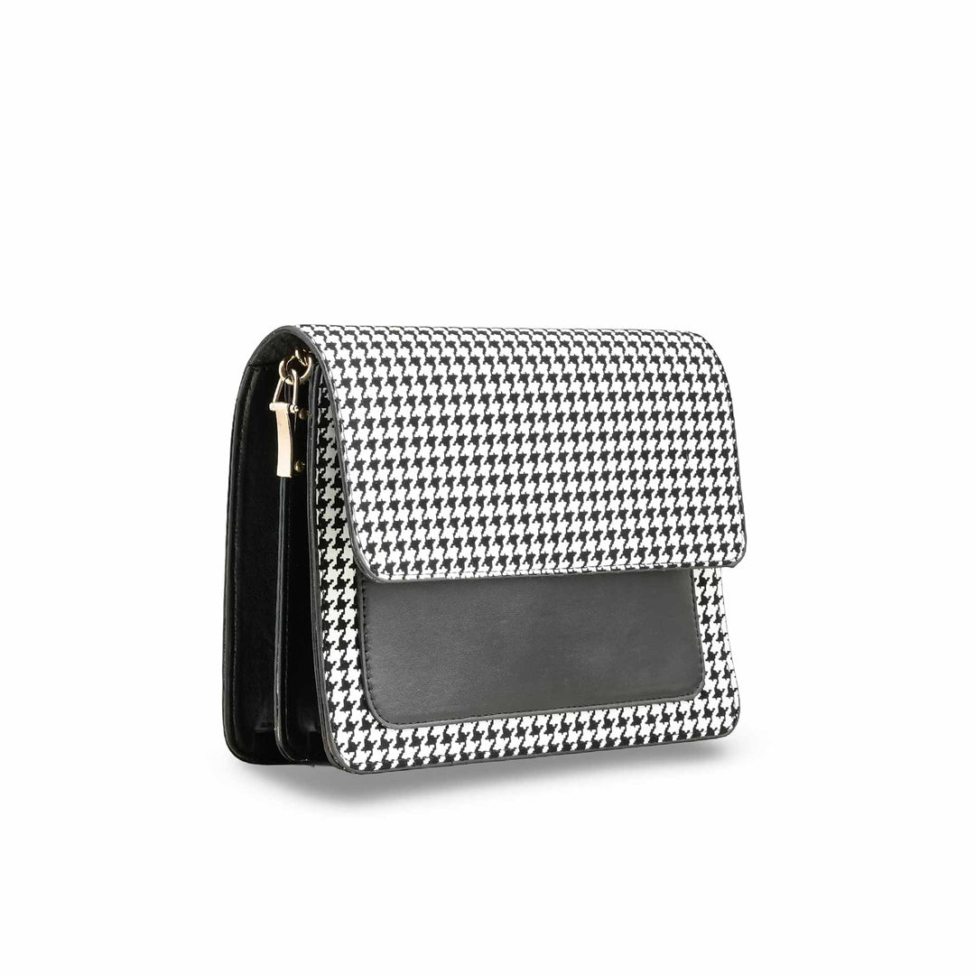 Black Formal Shoulder Bag P55721
