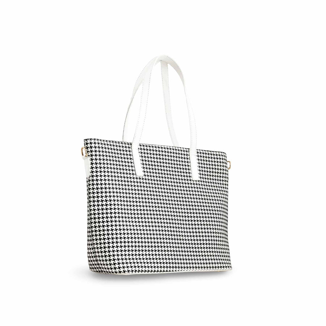 White Formal Shoulder Bag P55722