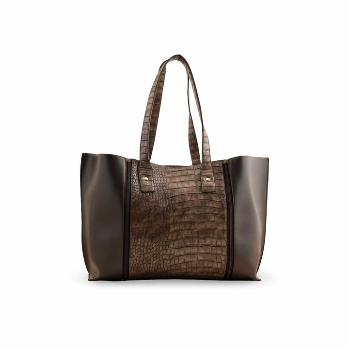 Brown Formal Shoulder Bag P55729