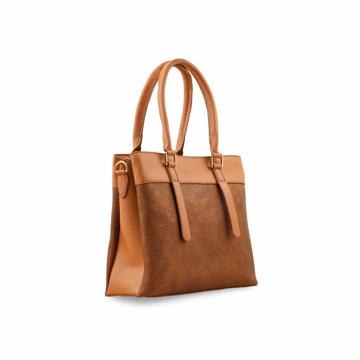Brown Formal Hand Bag P55734