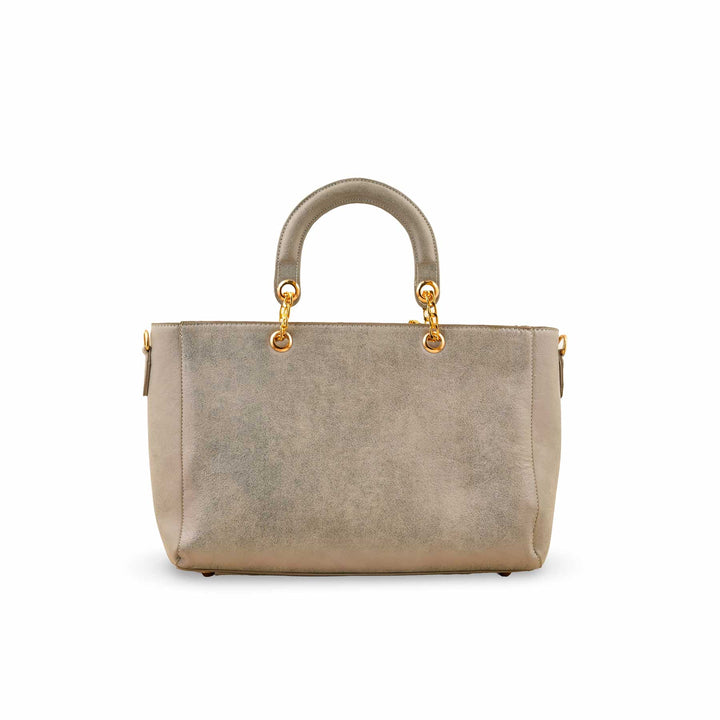 Grey Formal Hand Bag For Ladies P55739