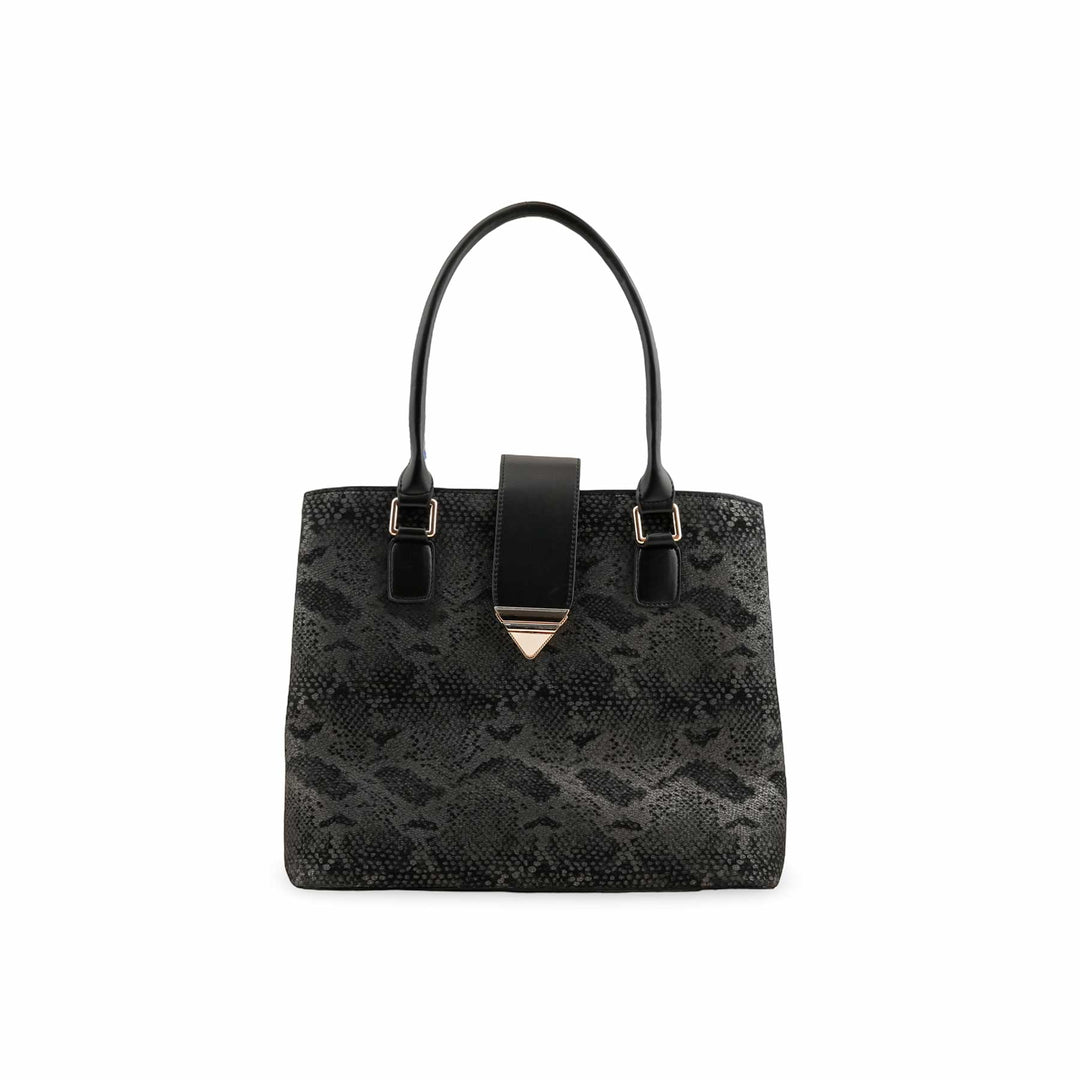 Black Formal Hand Bag P55740