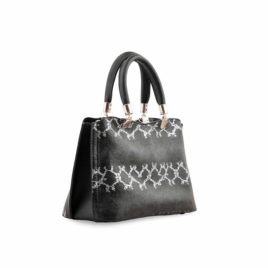 Blkwht Formal Hand Bag P55742