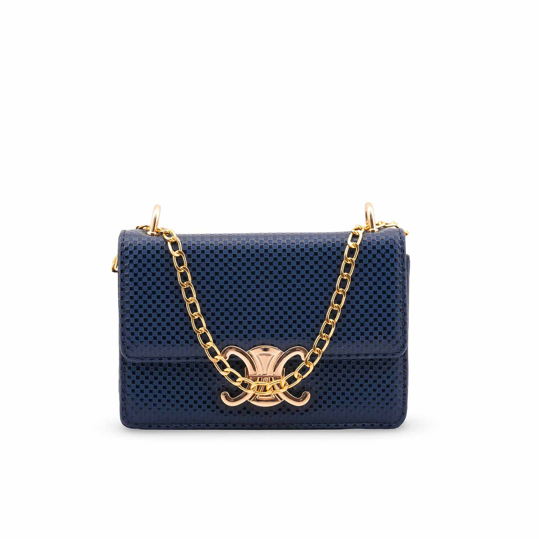 Navy Casual Shoulder Bag For Ladies P55743
