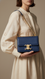 Navy Casual Shoulder Bag For Ladies P55743