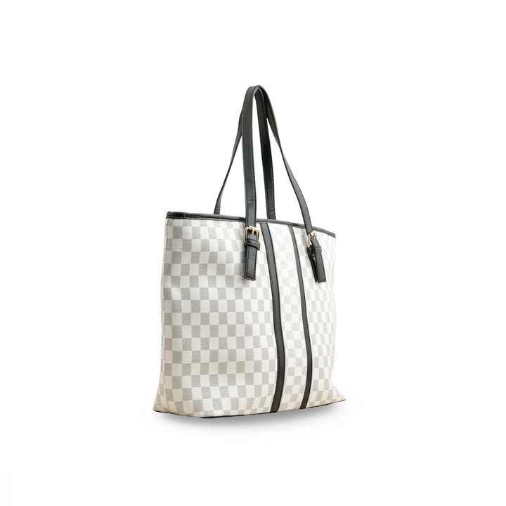 White Formal Shoulder Bag P55751