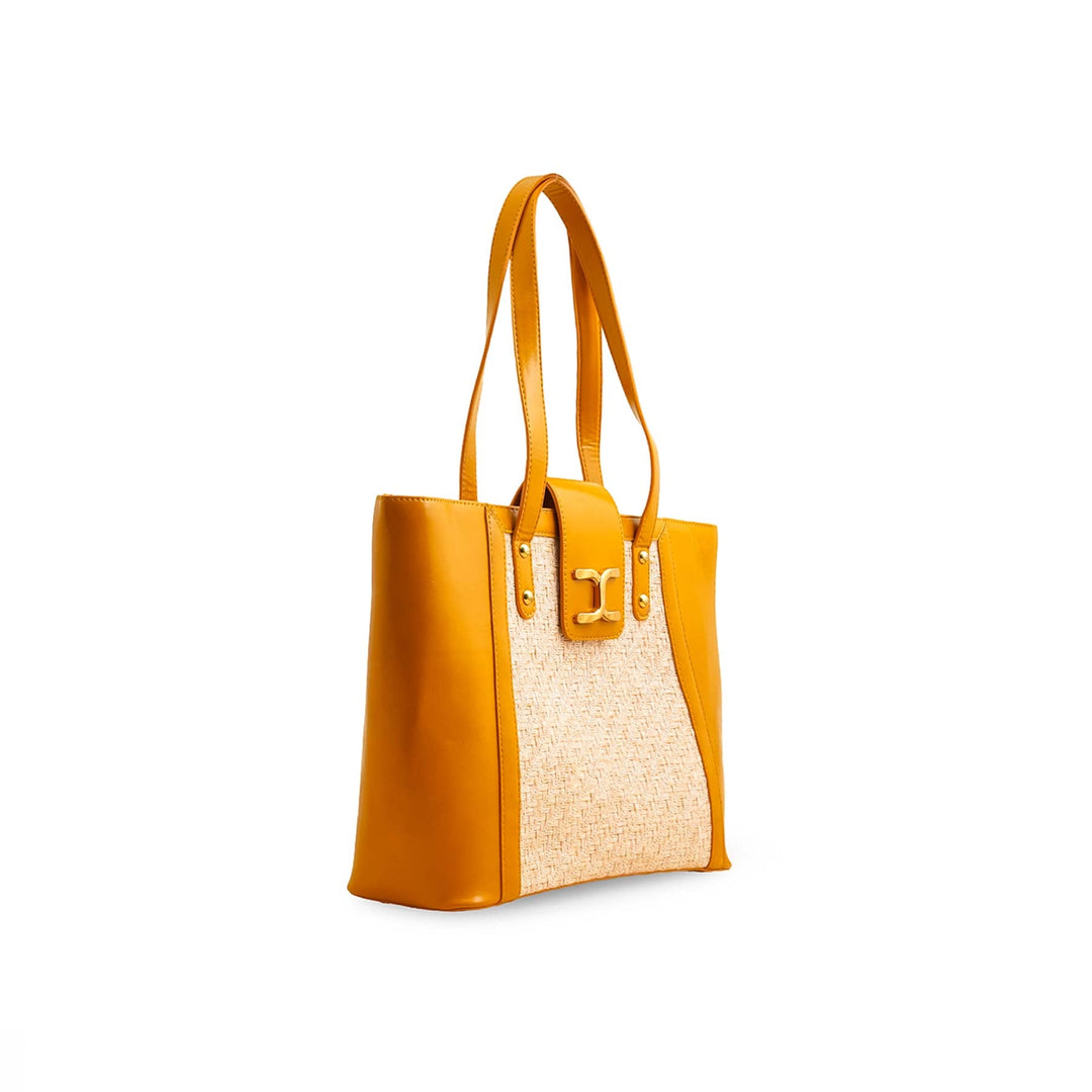 Yellow Formal Shoulder Bag P55753