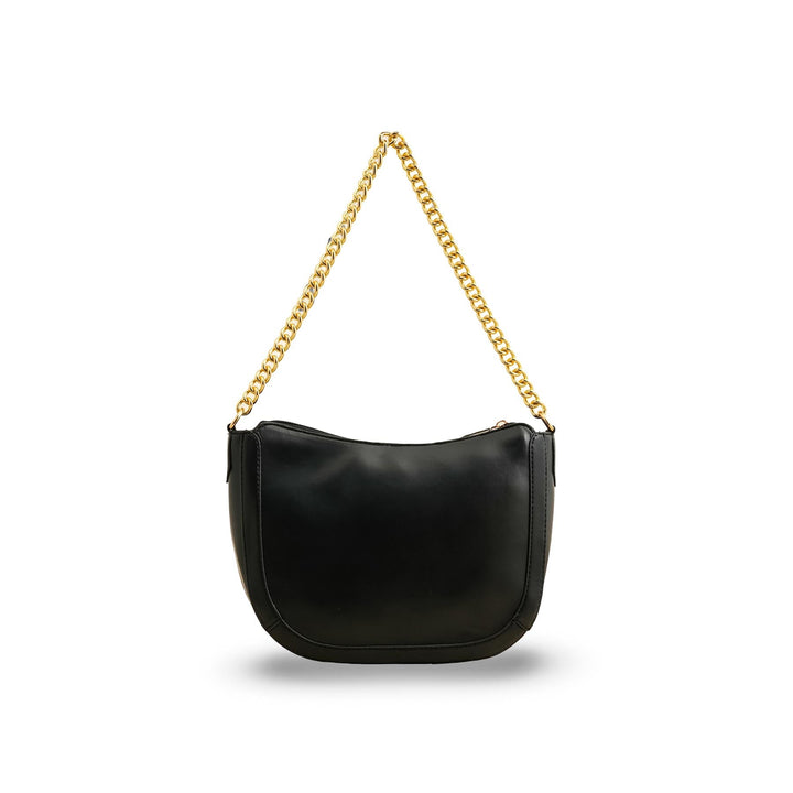 Black Casual Shoulder Bag For Women P55763