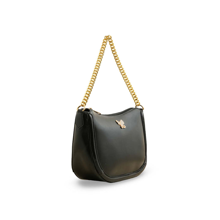 Black Casual Shoulder Bag For Women P55763