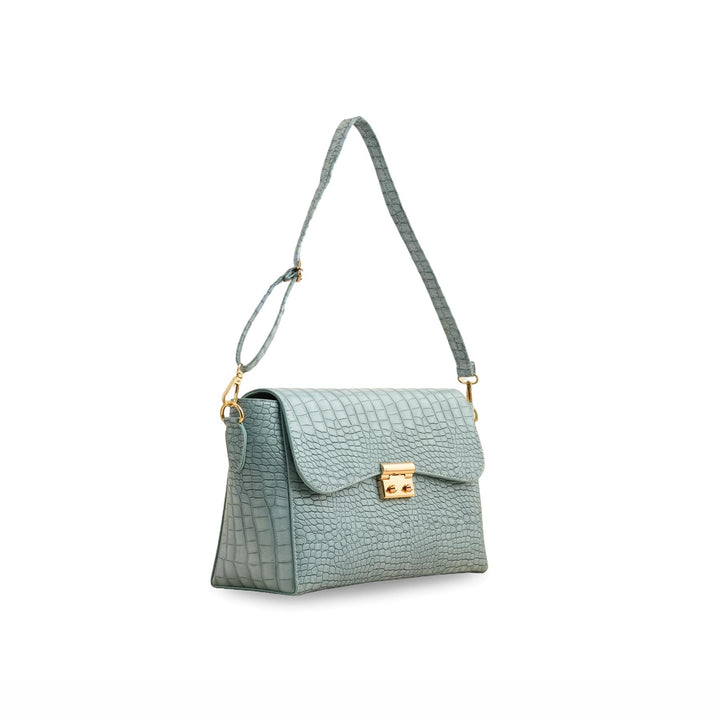 Sky Blue Formal Shoulder Bag P55766
